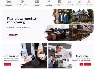 Monitoring, kamery CCTV, telewizja przemysłowa - Sklep Zabezpieczenia Poznań