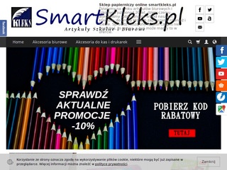Sklep papierniczy online SmartKleks | Hurtownia i sklep biurowy